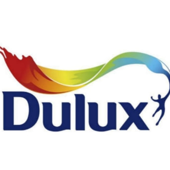 Dulux logo from supplied materials board